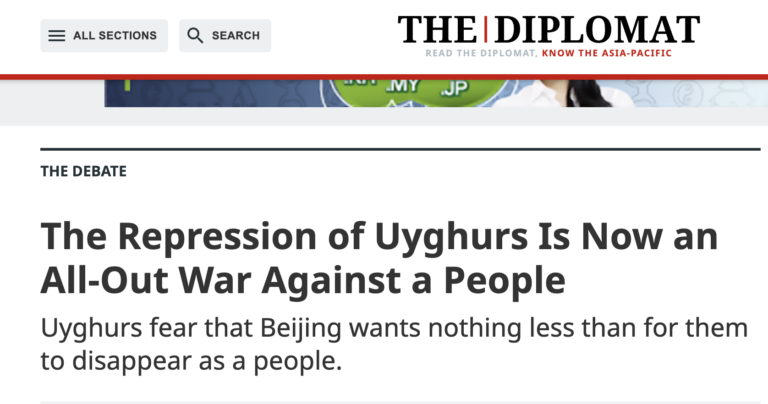 The Repression of Uyghurs Is Now an All-Out War Against a People